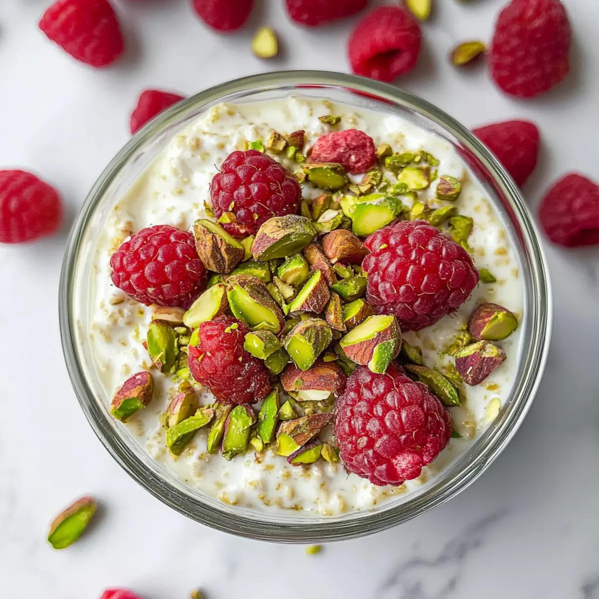 Creamy Pistachio Overnight Oats for a Healthy Morning Boost