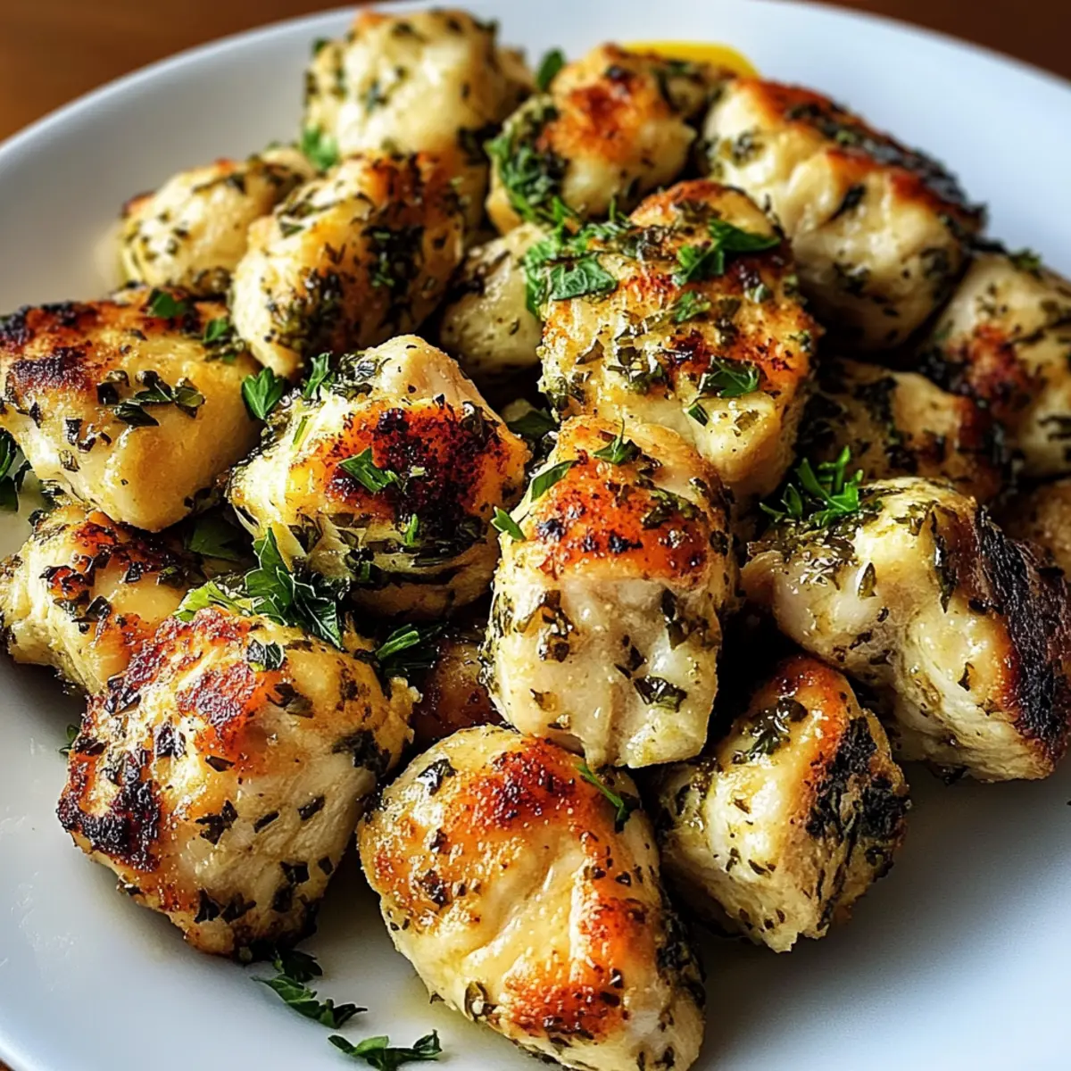 Garlic Herbed Chicken Bites That Wow Every Dinner Party