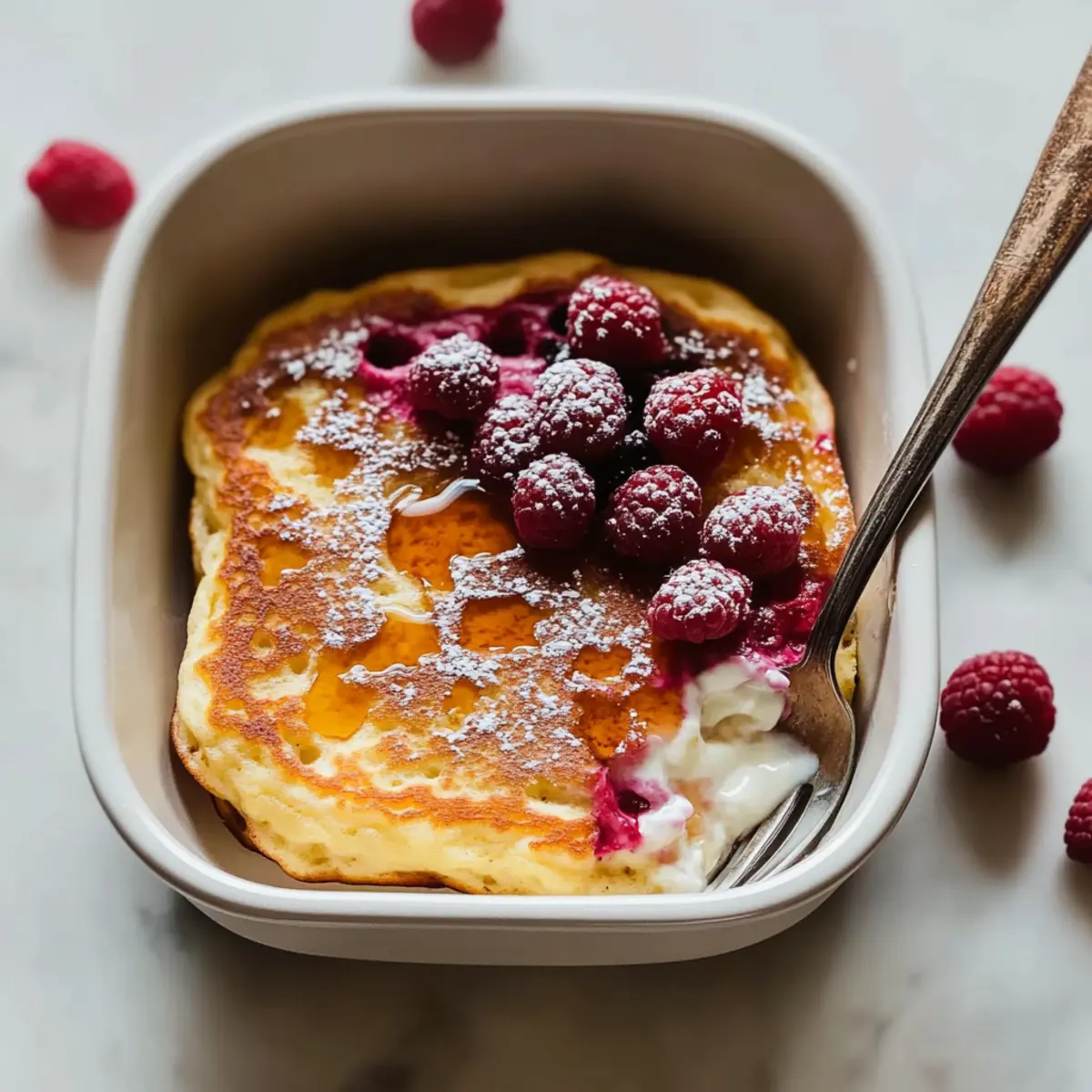 Protein Pancake Bowl: Fluffy, No-Powder Breakfast Delight