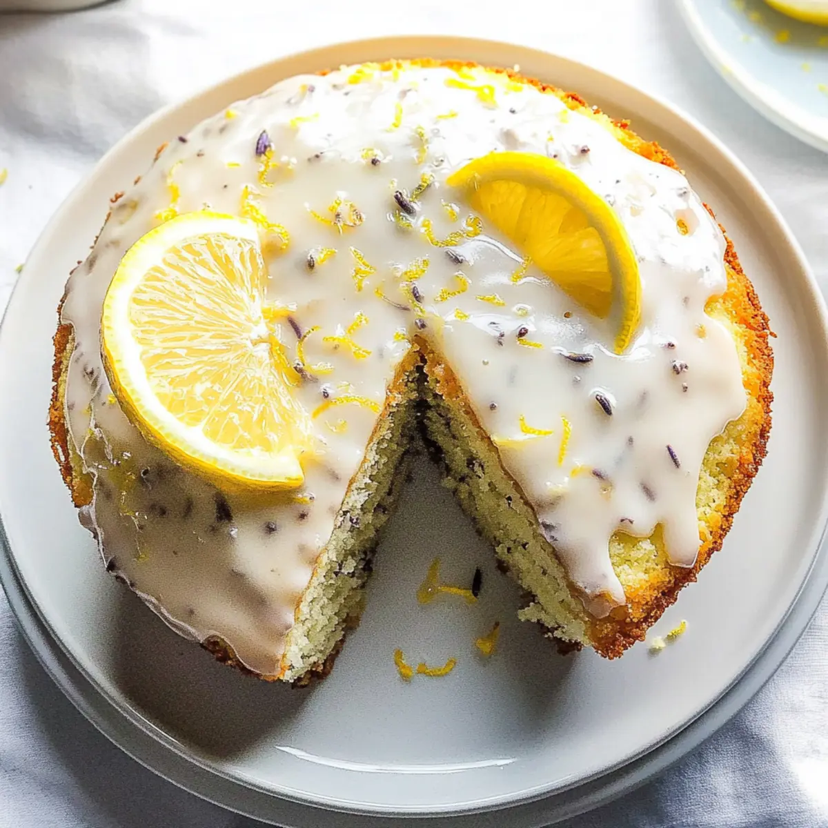 Grey Lavender Cake with Honey: A Dreamy Delight to Savor