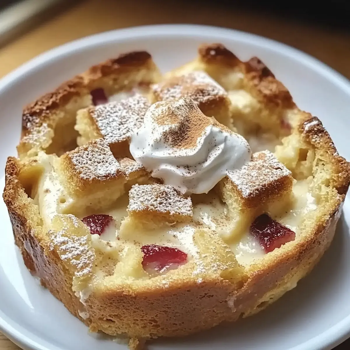Indulgent Eggnog Bread Pudding for Cozy Holiday Nights