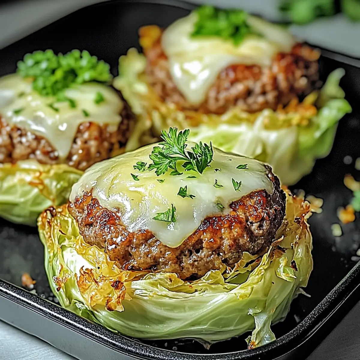 Oven-Baked Cabbage Burgers for a Guilt-Free Feast