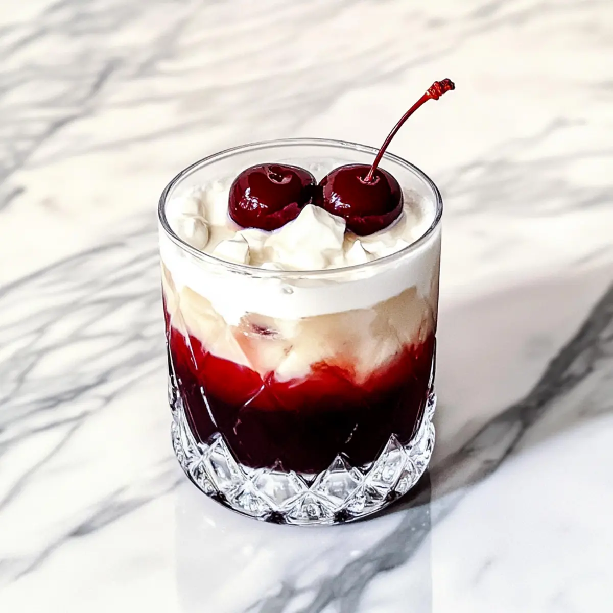 Creamy Cherry White Russian: A Decadent Dessert Cocktail
