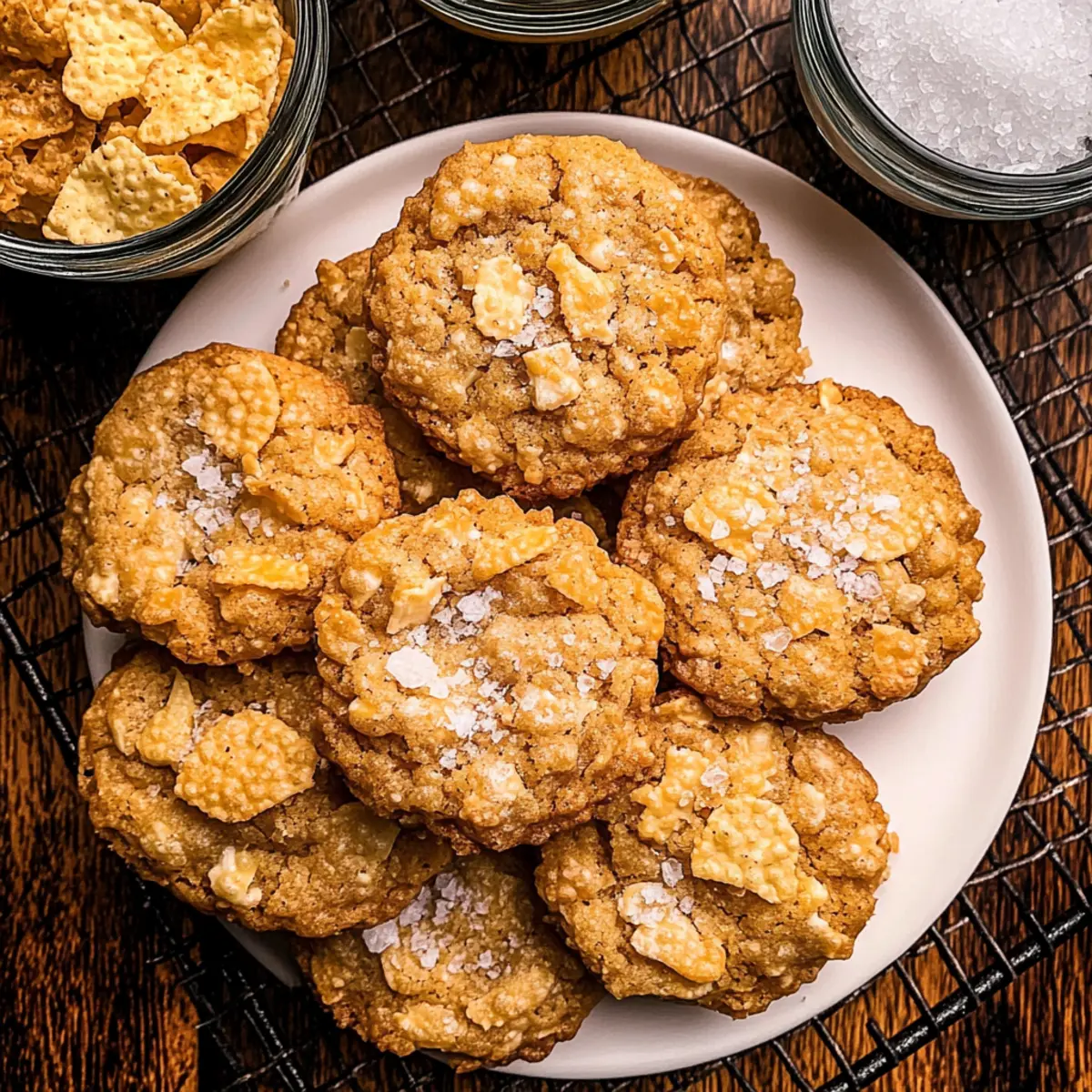 Sweet and Chewy Cornflake Cookies Everyone Will Love