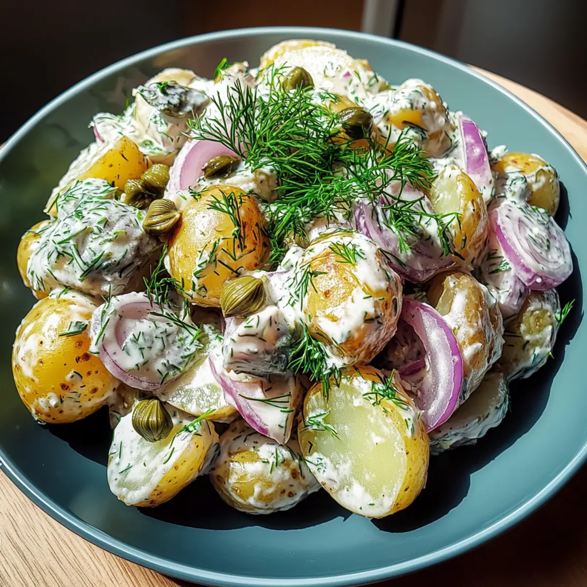 Scandinavian Dill Potato Salad: A Creamy Summer Delight