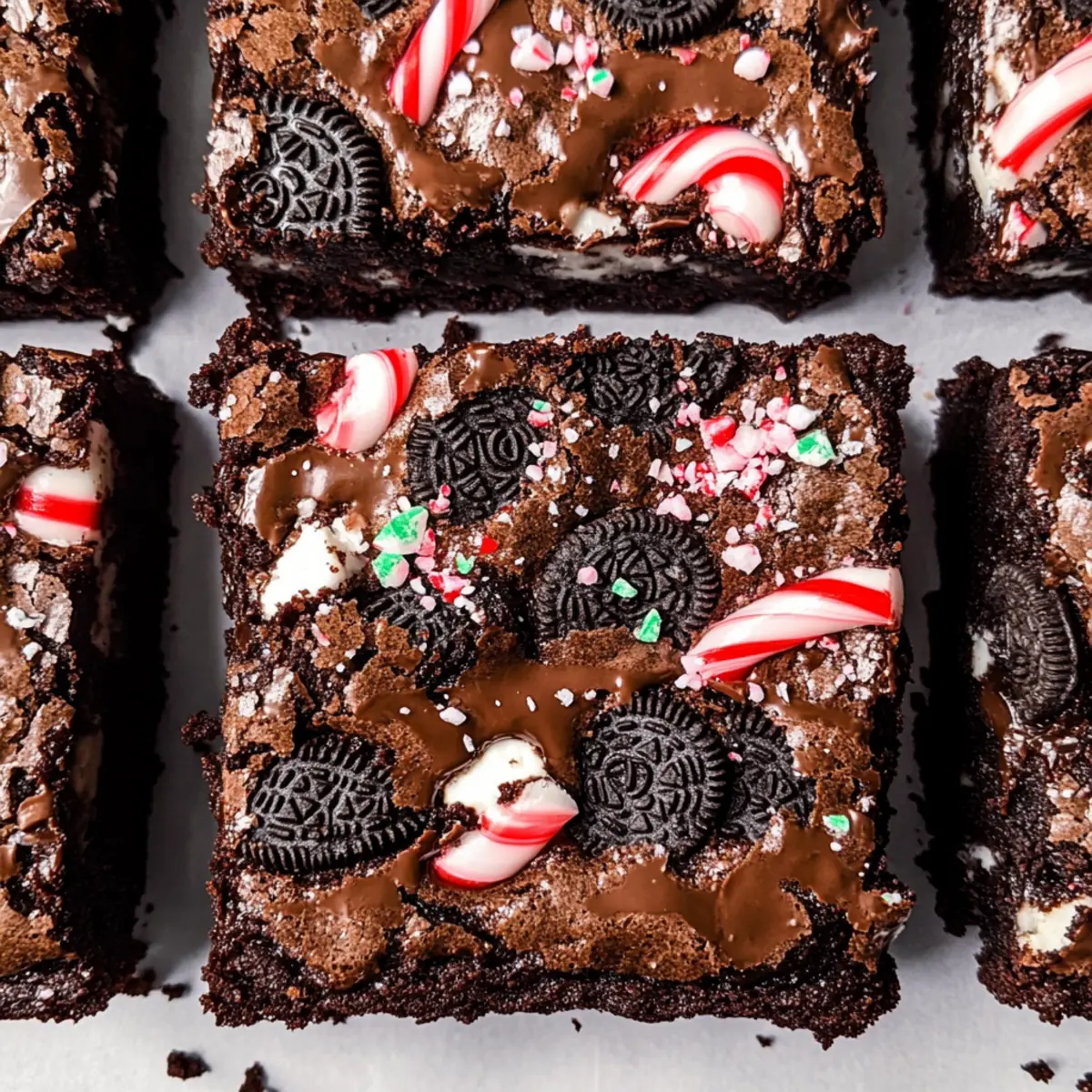 Oreo Peppermint Mocha Brownies: Your Ultimate Holiday Indulgence