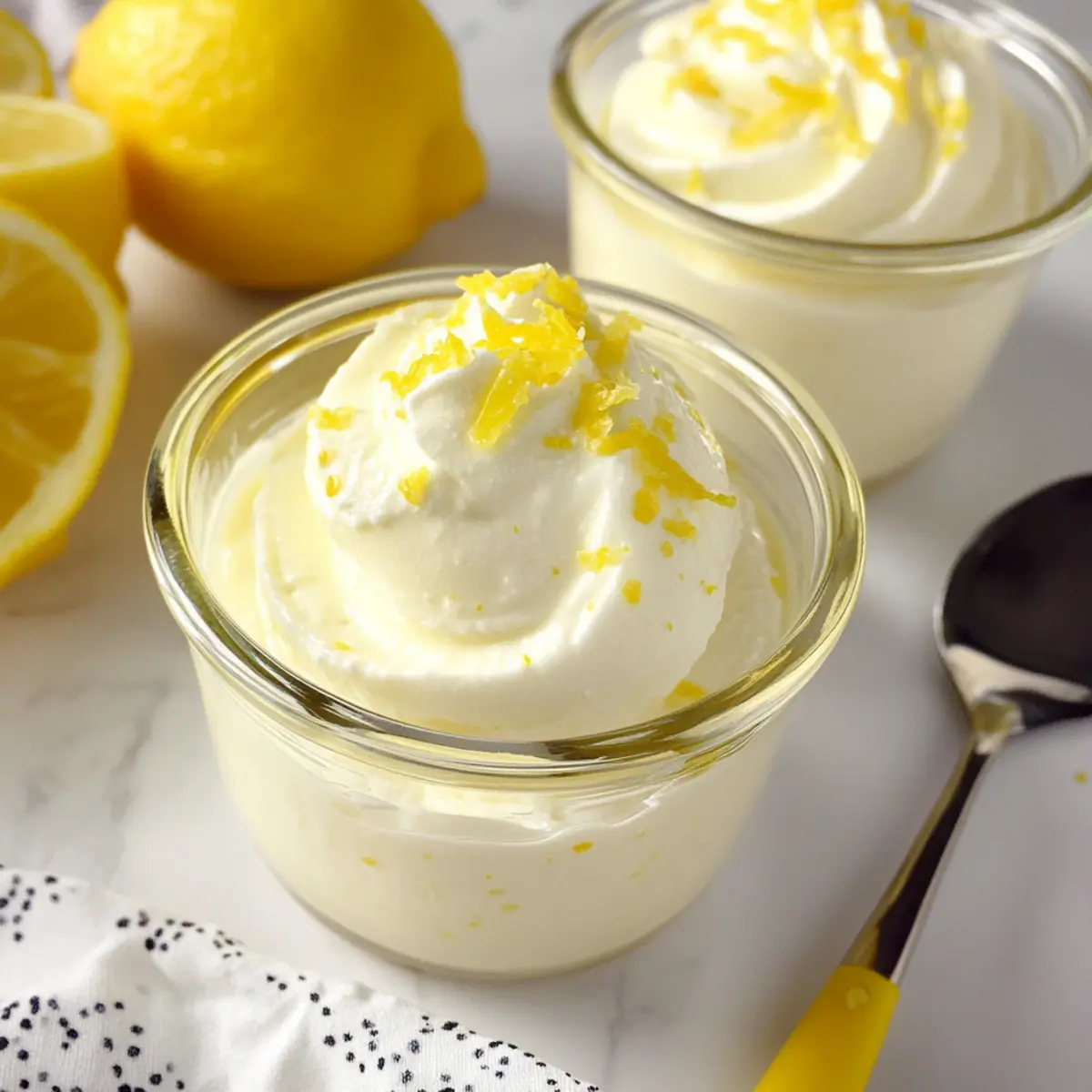 Light and Silky Lemon Mousse That’s Egg-Free and Easy