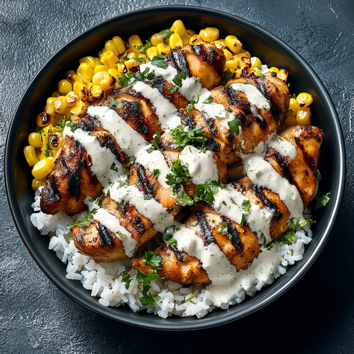 High Protein Street Corn Chicken Bowls for a Flavorful Feast
