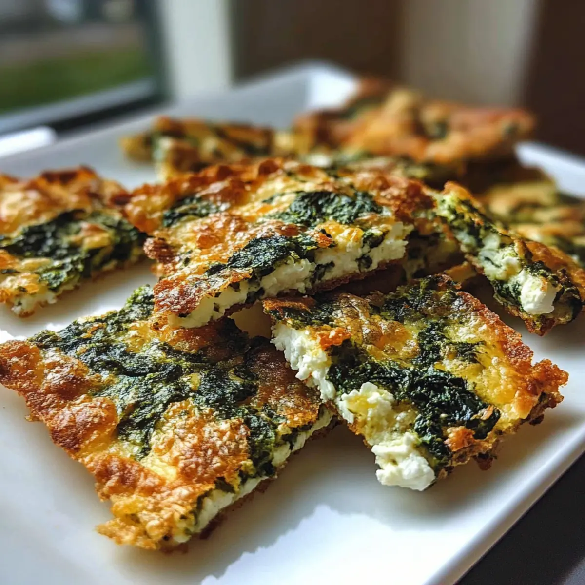 Crispy Mediterranean Spinach and Feta Cheese Crisps to Love