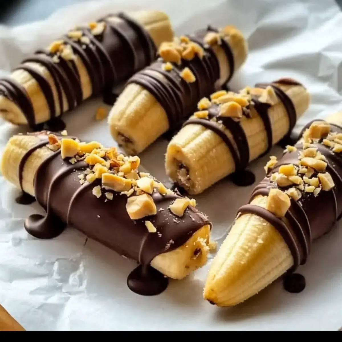 Low Calorie Frozen Banana Snickers for Guilt-Free Indulgence