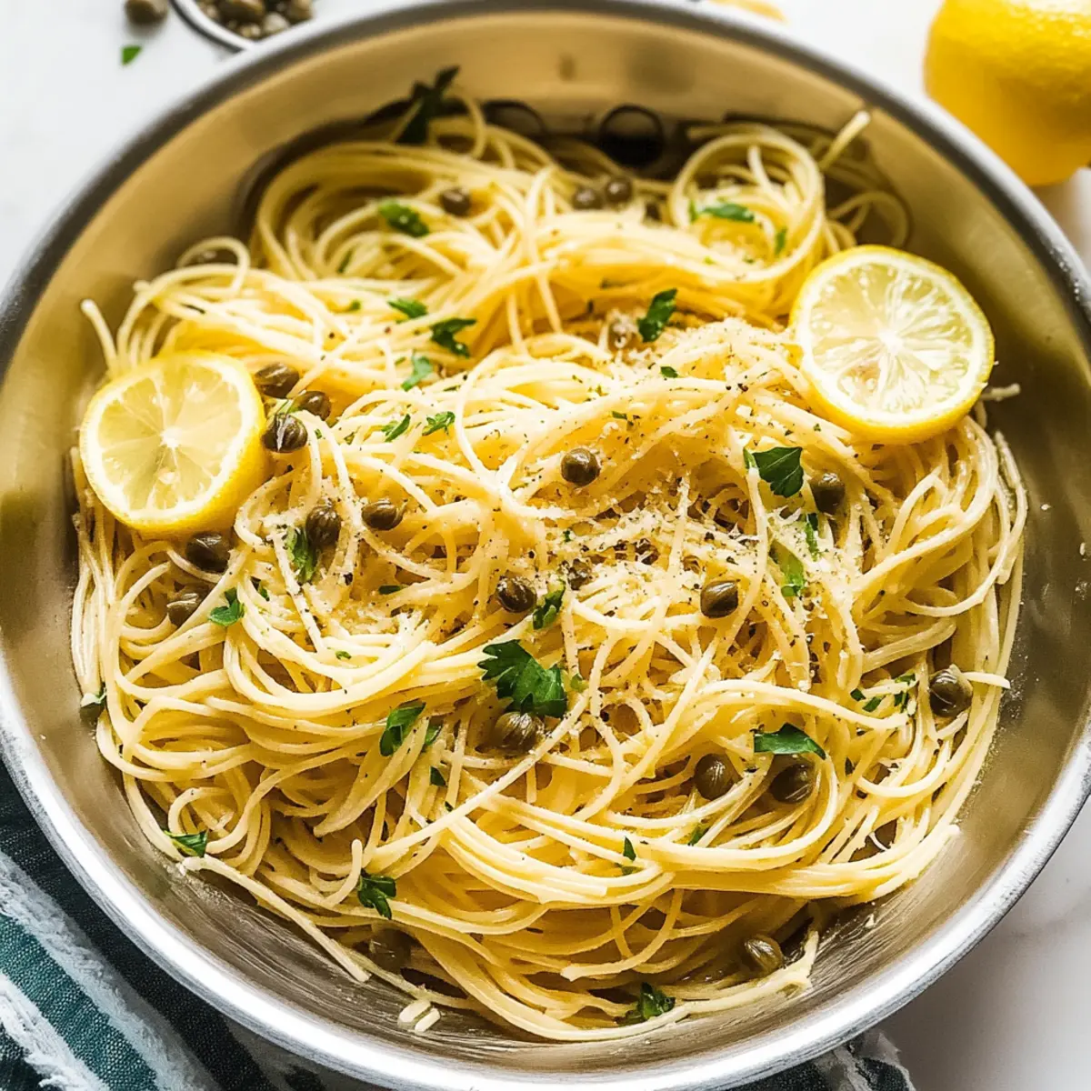 Lemon Caper Pasta: A Fresh 20-Minute Wonder Meal
