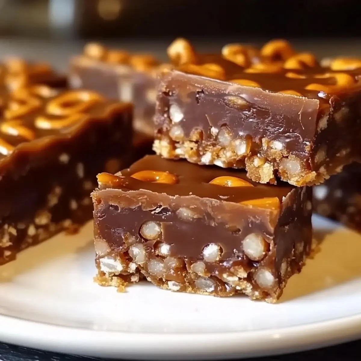 Sweet and Salty Caramel Pretzel Crack Bars to Crave Instantly