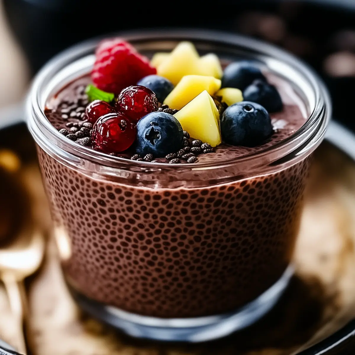 Decadent Creamy Chocolate Chia Pudding for Guilt-Free Bliss