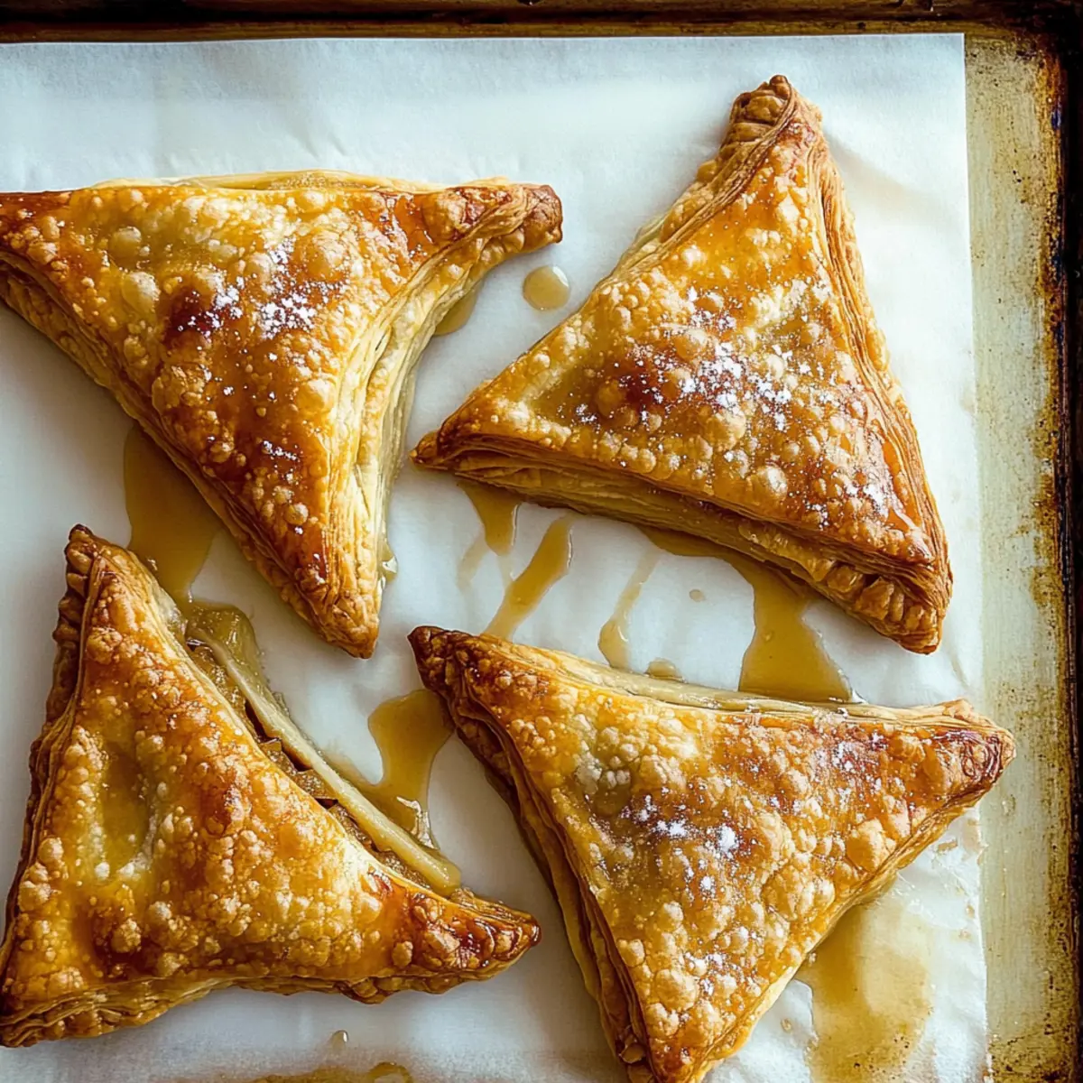 Butterscotch Pear Turnovers: Fall's Flaky Sweet Delight