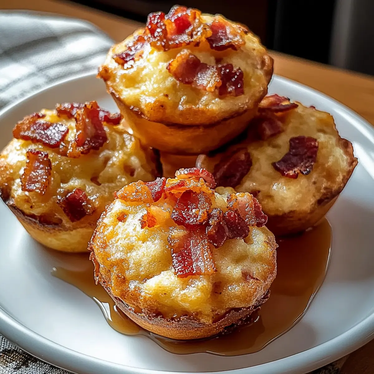 Maple Bacon Pancake Muffins for the Perfect Breakfast Treat
