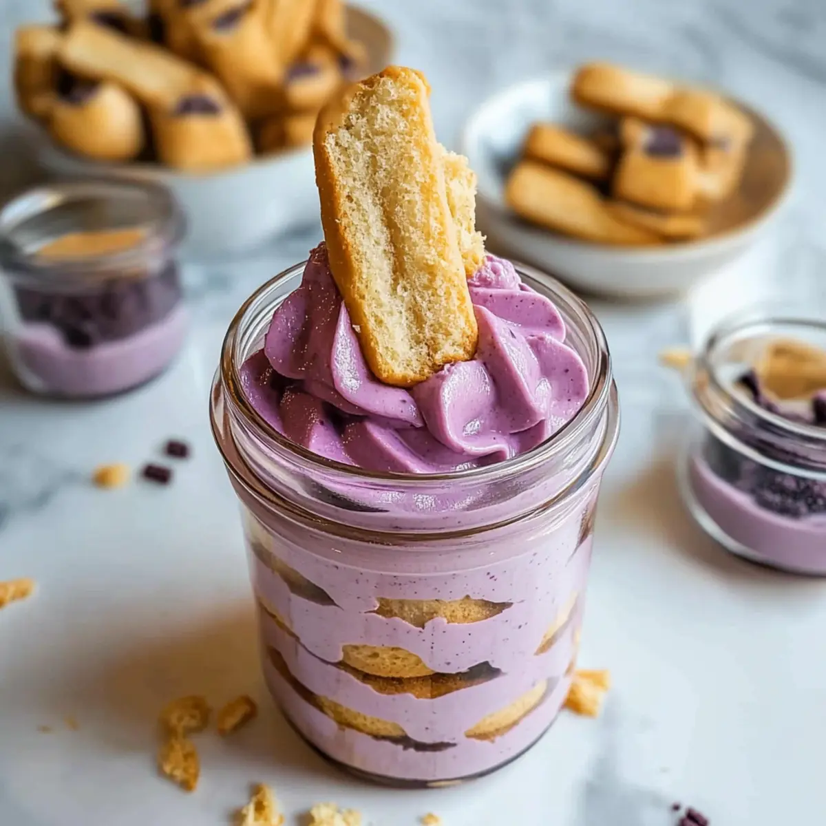 Delight in Ube Tiramisu in a Jar: A No-Bake Dream Dessert