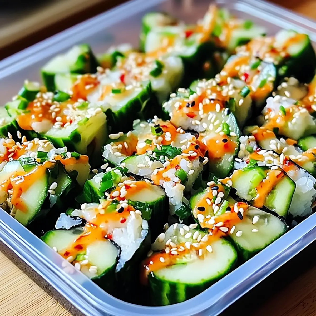 California Roll Cucumber Salad: Fresh, Crunchy & So Simple!
