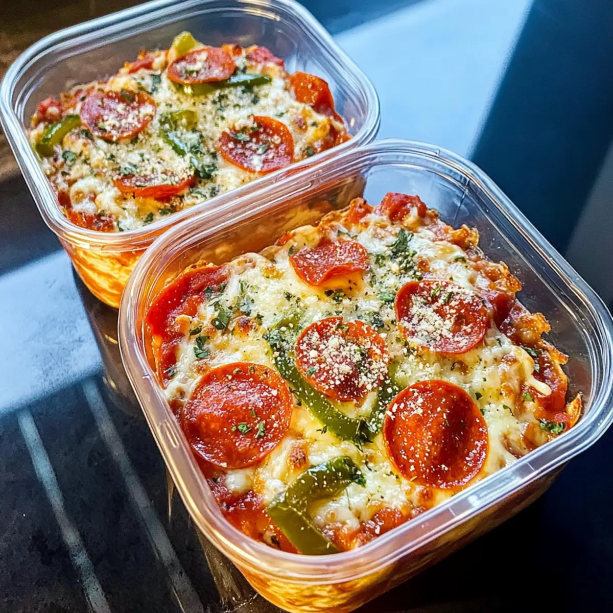 High Protein Cottage Cheese Pizza Bowl: Healthy Comfort Food