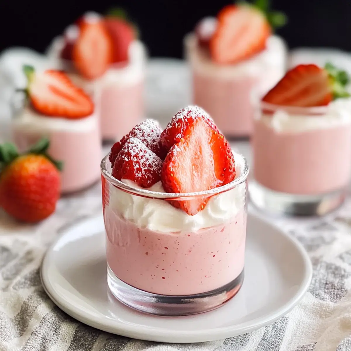 Delightful Strawberry Mousse That's Light and Vegan-Friendly