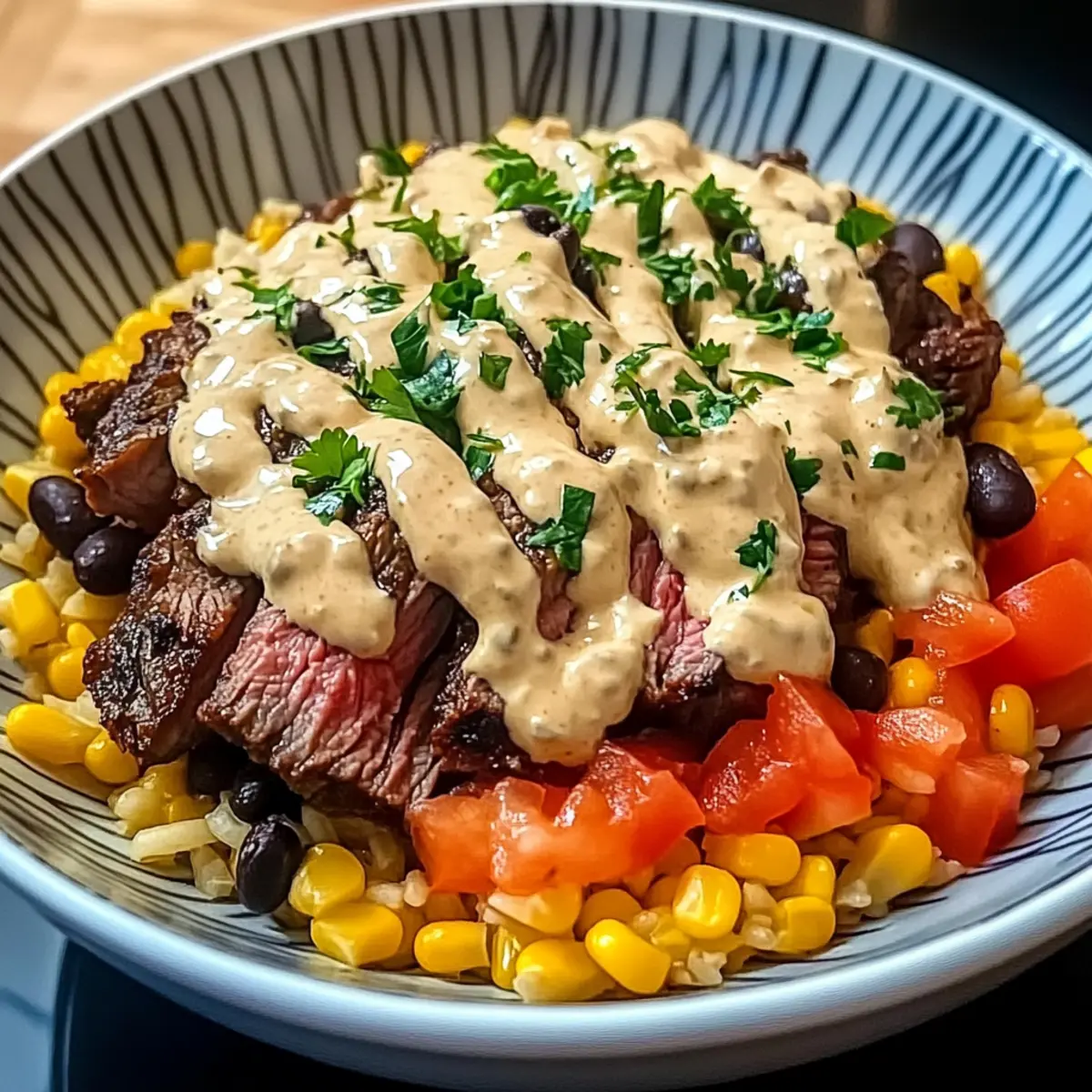 Steak Queso Rice Bowl: A Flavorful Feast in Under 30 Minutes