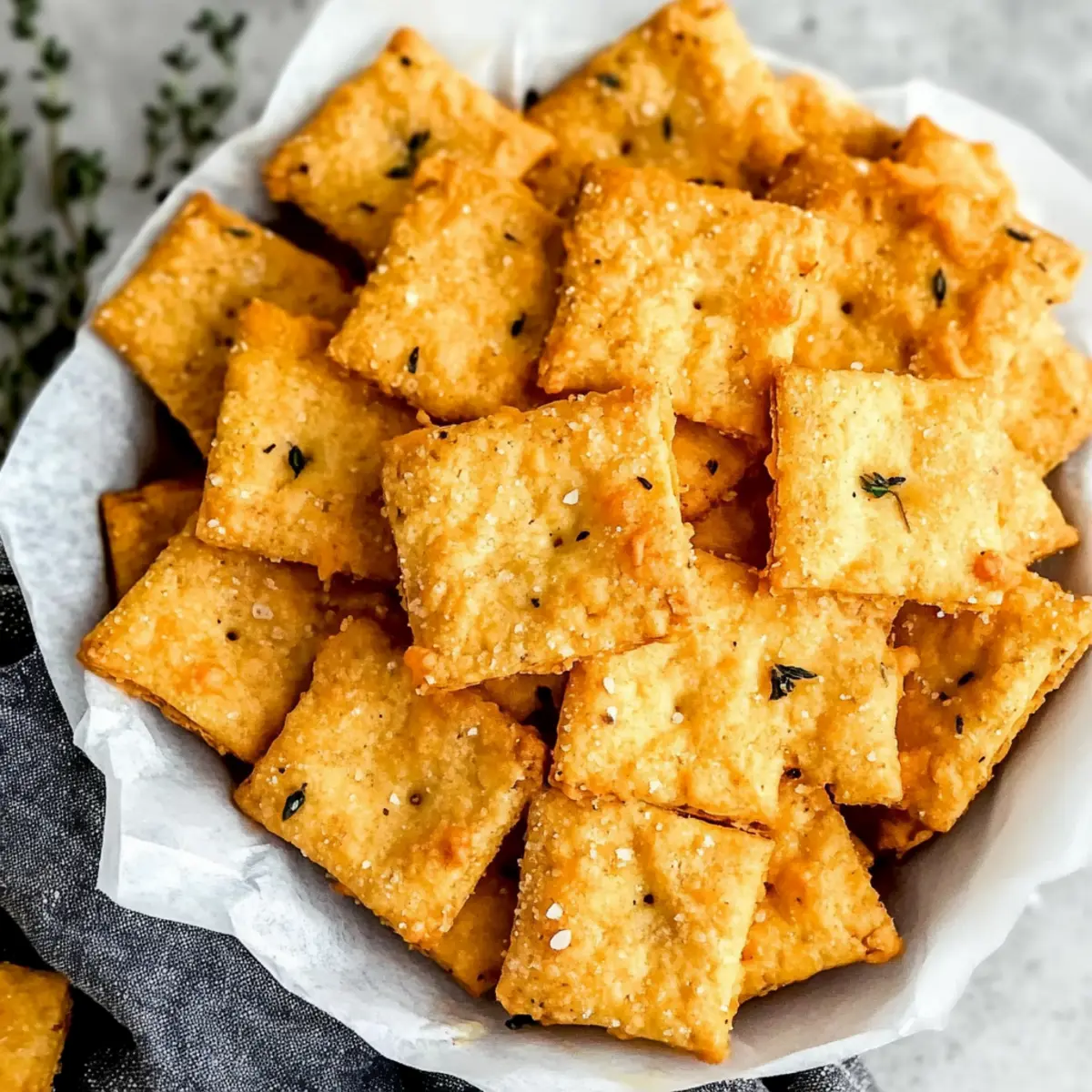 Homemade Cheese Crackers: Flaky, Flavorful, and Fun to Make