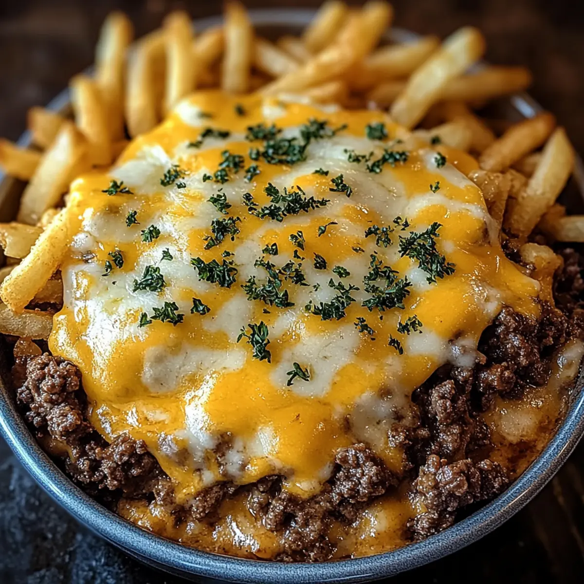 Cheeseburger French Fry Casserole for Easy Family Comfort